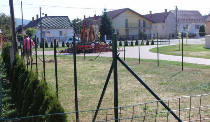 7. fotografia fotogalérie Úprava verejného priestranstva v obci Malá Domaša