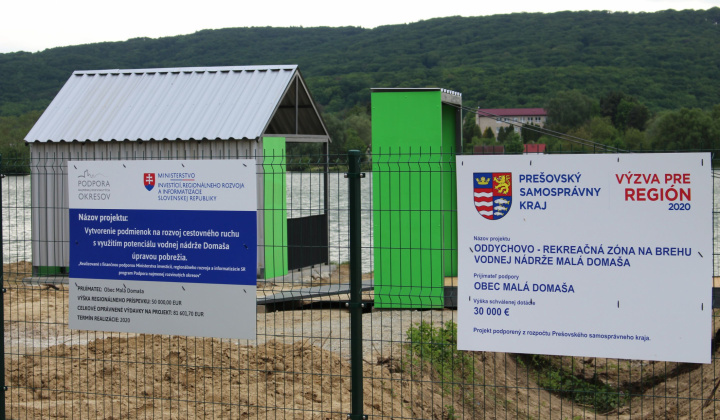 13. fotografia fotogalérie Oddychovo-rekreačná zóna na brehu vodnej nádrže Malá Domaša