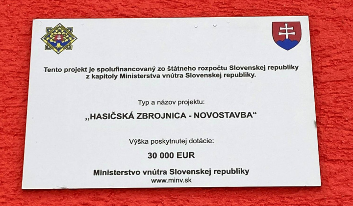 Fotka - Hasičská zbrojnica - novostavba